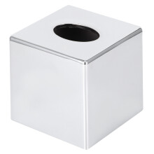Modern vormgegeven tissueboxhoes, holle bodem voor het opbergen van toiletpapier en gezichtstissues, gemaakt van roestbestendig ABS-materiaal voor