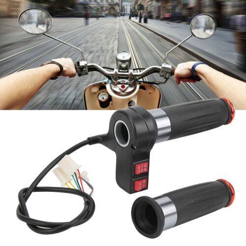 Ergonomic Design Electric Throttle For Motorcycles, Three Speed Throttle With Universal Voltage Compatibility Reverse Function Electric Throttle Non S 2