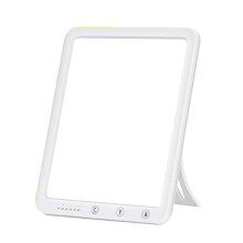 Rendi più luminose le tue giornate con questa grande lampada per fototerapia ad alta luminosità, con controllo touch completo e doppia temperatura