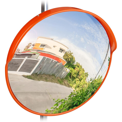 Ευρυγώνιος κυρτός καθρέφτης ασφαλείας για εμπορική χρήση, ρυθμιζόμενος