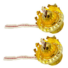 Oil lamp wick holders, 2 pieces, replacement parts for kerosene lamps, for vintage oil lanterns.