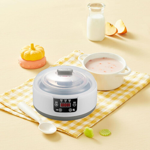 Automatic Yogurt Maker  DIY Multifunctional Low Noise Greek Yogurt Machine with Temperature and Time Control 2