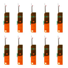 Foldable seam rippers, small, portable, thread removers for sewing clothes, removing thread tools, 10 pieces