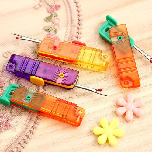 Foldable seam rippers, small, portable, thread removers for sewing clothes, removing thread tools, 10 pieces 2