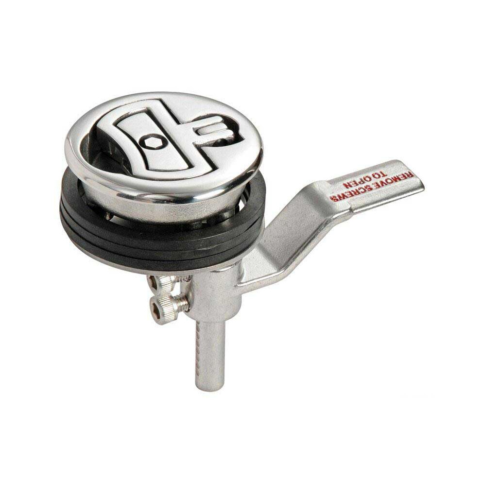 Ss Flush Latch W/Lock Ã60 9365049440059