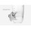 Wallmounted cereal dispenser, kitchen snack storage jar, multicompartment, silver, 30*29cm 5