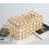 Λαμπεροί κρύσταλλοι, κομψή διακόσμηση, ορθογώνιος πολυτελής οργανωτής 1