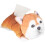 Μαξιλάρι σκύλου Corgi από βελούδο, χαριτωμένο σχέδιο με άνετο ύφασμα, ιδανικό για 5
