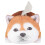 Μαξιλάρι σκύλου Corgi από βελούδο, χαριτωμένο σχέδιο με άνετο ύφασμα, ιδανικό για 2