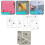 4PCS DIY patchwork template rulers for precise cuts and artistic edges 4