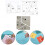 4PCS DIY patchwork template rulers for precise cuts and artistic edges 3