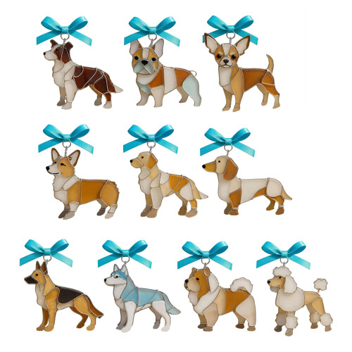 Attrape-soleil en forme de chien, décoration en-type D 1