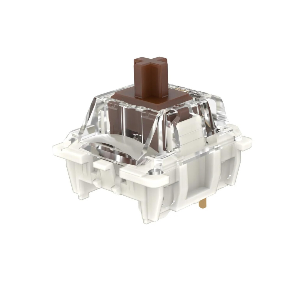 Gateron 5Pin G Pro 3.0 Switches Prelubed 3Pin Rgb Smd Tactile (72Pcs) Brown 9365049441216