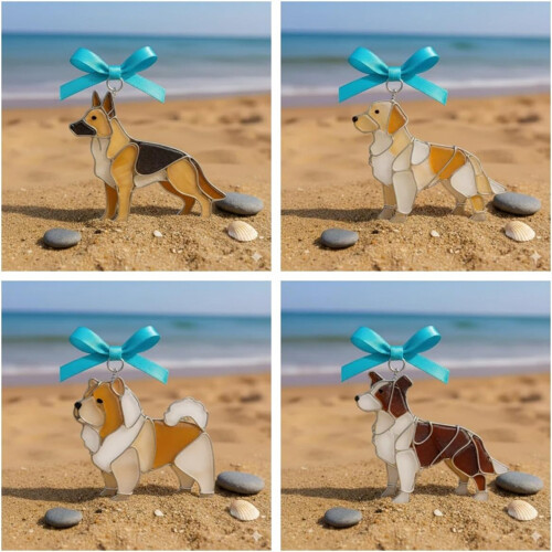 Attrape-soleil en forme de chien, décoration en-type D 2