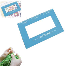 Magnetic Cross Stitch Line Finder, Knitting Pattern Holder, Sewing Templates (2pcs) Ref: 6391
