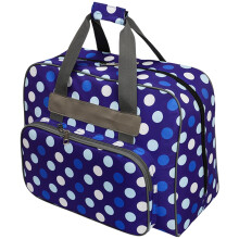 Sewing machine case 17.7 x 8.3 x 14.6 inches, padded carrying bag for sewing machine and accessories, blue Ref: 6059