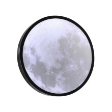 LED Dressing Mirror Wall Light Mirror Light in the Bathroom Mirror Light Living Room Makeup Moon Mirror Bedroom Moon Mirror Colored Mirror Black