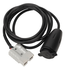 Elektromos targonca csatlakozók, pótkocsi tápkábelek, 50A - 4,8A, nagy vezetőképességű, lángálló kábel kettős USB porttal, ipari és