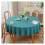 Festival table linen, waterproof tablecloth rectangular cotton fabric for kitchen dining, buffet parties, camping 1