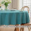 Festival table linen, waterproof tablecloth rectangular cotton fabric for kitchen dining, buffet parties, camping 2