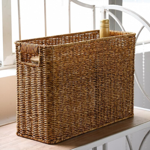 Plastic Woven Magazine Holder 1