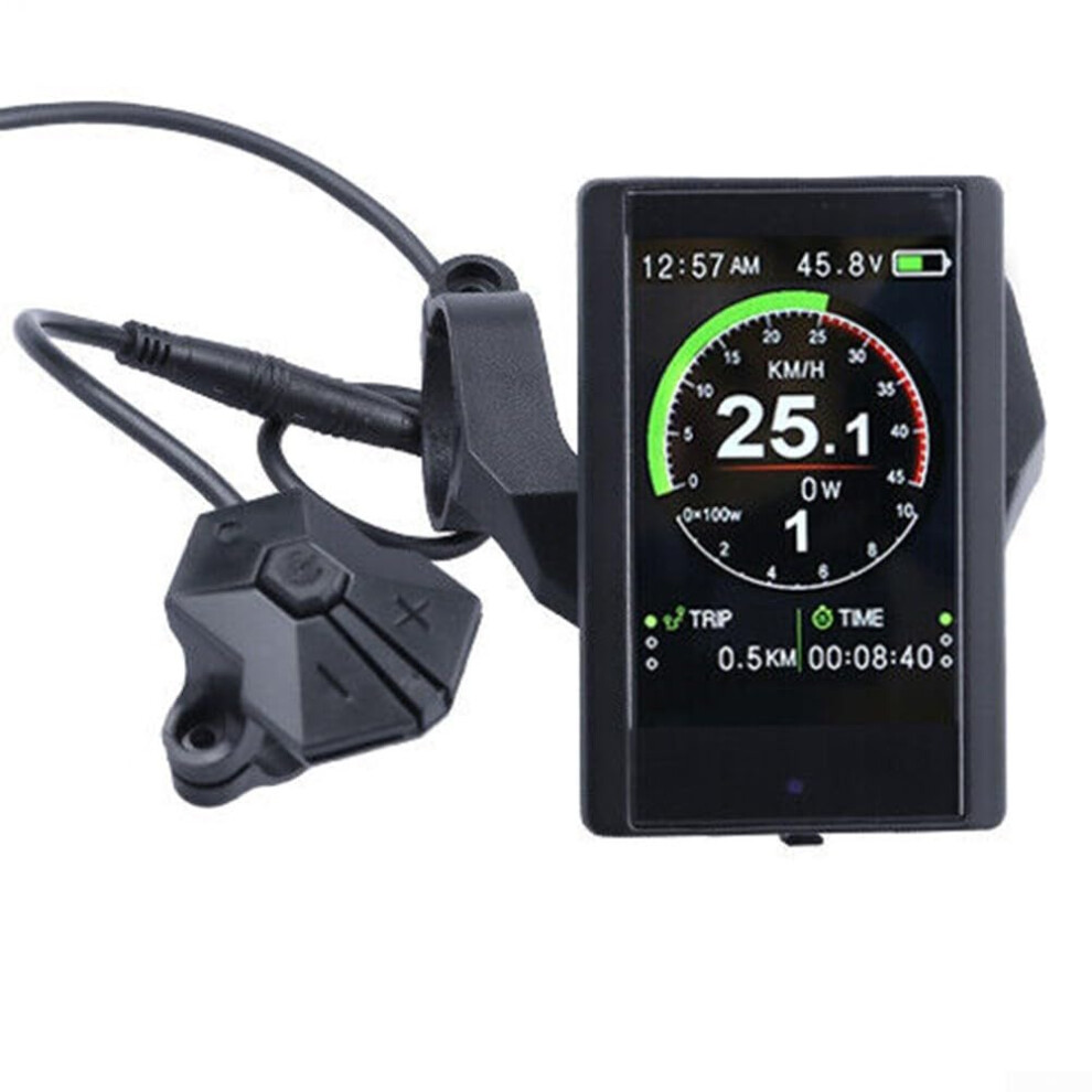 850C/P850 Mid Motor Color Lcd Display Odometer For Bafang 01 02 Forhd (P850c) 9412369490001