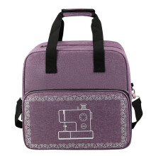 Sewing Machine Carry Bag with Multiple Pockets, Gray