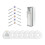Dust Bag Filter Mop Cloth Spare Part Sweeping Robot Replacement 1