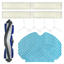 HEPA Filter Side Brush Mop Cloth Replacement Part for Explorer