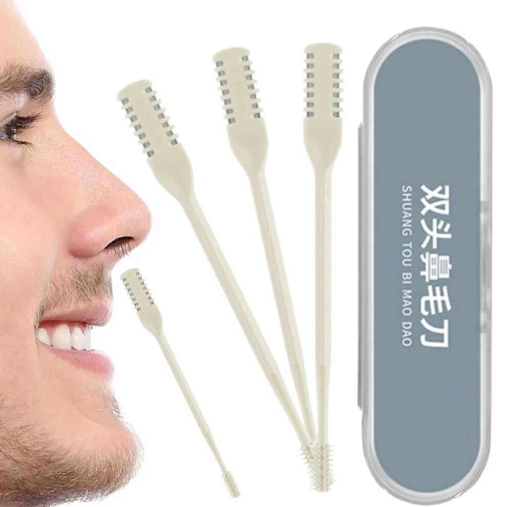 Ear Nose Hair Trimmer, 3 x Portable 2in1, 360 Degree Rotation