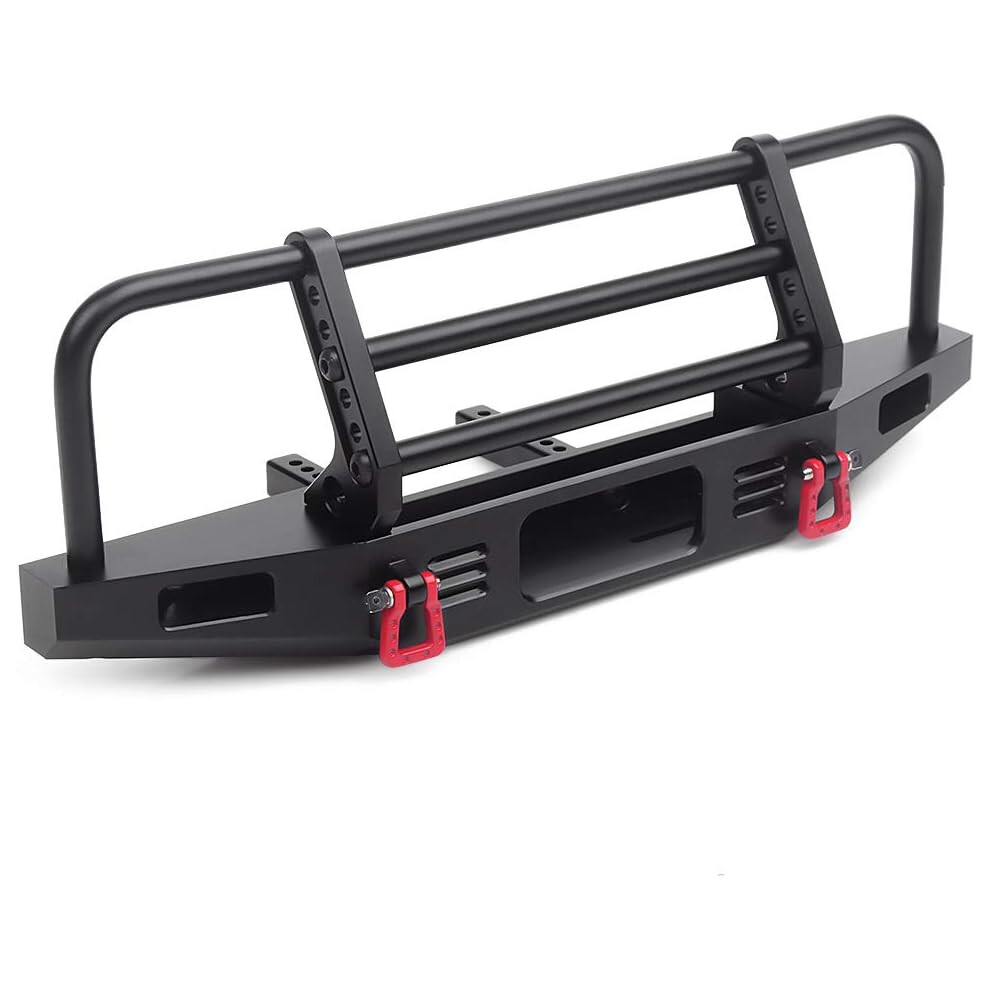 High Quality Metal Front Bumper, Exquisite Workmanship For 1:10 R.c. Crawler, Lightweight Upgrade With Enhanced Performance And Durability 9139052740549