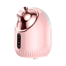 Face Steamer Warm Mist Home Skin Spa Steamers for-pink US Plug