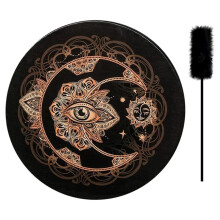 Shamanic Hand Drum Handcrafted Shamanic Creative Tree of Life Drum, Ethereal Drum, Spiritual Music, Hand Drum, Sound Tool, Drum for Adults