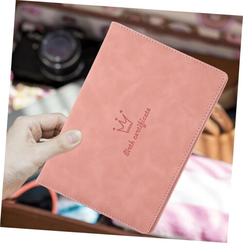 Leather Birth Certificate Holder – Practical and Elegant Protection for Newborns 1