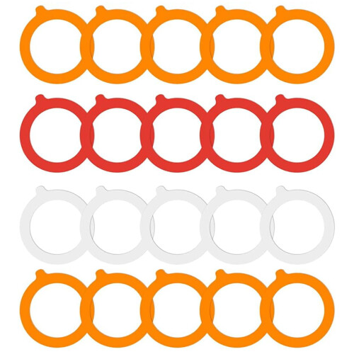Joints de rechange en Silicone, 20 pièces, joints d'étanchéité