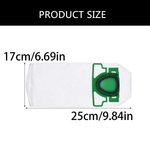 10 pièces sac à poussière de remplacement pour Kobold VB100 1