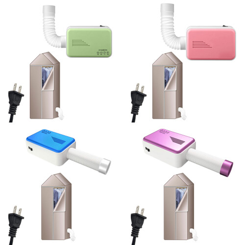 Portable Clothes Dryer Mini Laundry Dryer-Pink  machine plus 1