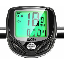 Automatische fietssnelheidsmeter met wake-up-functie, waterdichte fietscomputer met meerdere functies, nauwkeurige snelheidsmeter in MPH en KM/H voor