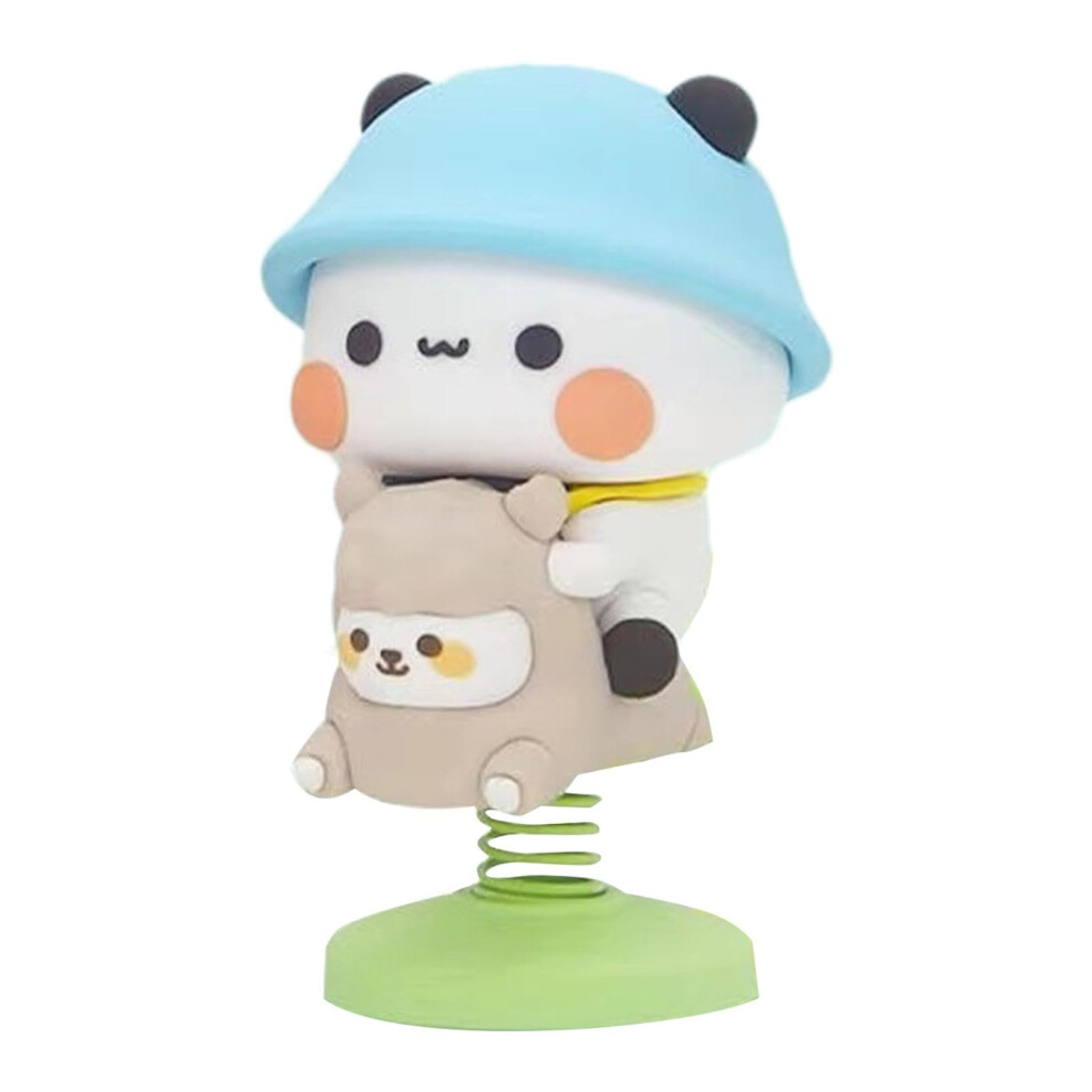 Cartoon Animal Bobble Head Car Decor Cute Dashboard Bobblehead Figurines Car Interior Accessories Animal Dolls 2 9365049443760