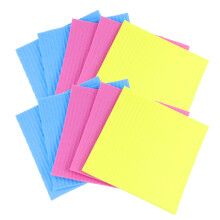 Pano de limpeza esponjado para cozinha, toalhas de papel reutilizáveis, panos de esponja laváveis, pano de limpeza esponjado biodegradável,