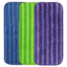 Superabsorberende moppeputer for gulvvedlikehold, maskinvaskbare mikrofibermopprefill med tykk mikrofiberkonstruksjon, gjenbrukbar moppepute uten