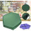 Hexagonal Oxford Fabric Sandpit Cover Drawstring Waterproof Shelter Green Ref: 1205 2
