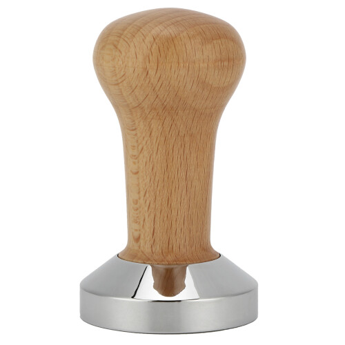 Αξεσουάρ Espresso για Barista, Πατητήρι Καφέ 53mm με Επίπεδο Πάτο και Βάση από Ανοξείδωτο
