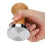 Αξεσουάρ Espresso για Barista, Πατητήρι Καφέ 53mm με Επίπεδο Πάτο και Βάση από Ανοξείδωτο 2