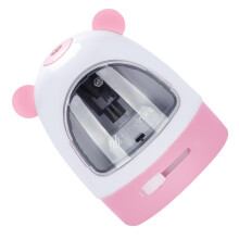 Battery Operated Pencil Sharpener, Electric Pencil Sharpener, Automatic Pencil Sharpener, Plastic Pink Stationery Sharpener