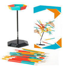 1 Set Stick Stack Game, Colorful Lightweight Stacking Game, Fun Kids Balance Toy, Balancing Training Learning Stacking Game for Children.