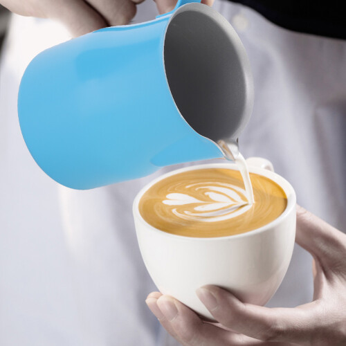 Κανάτα Latte Art, Κανάτα αφρού από ανοξείδωτο ατσάλι για τέλειο σερβίρισμα, Λείο 2