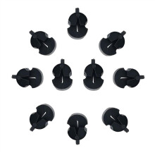 Professional Violin Accessories, Pack of 10, Orchestra Mute Rubber Quick Removal