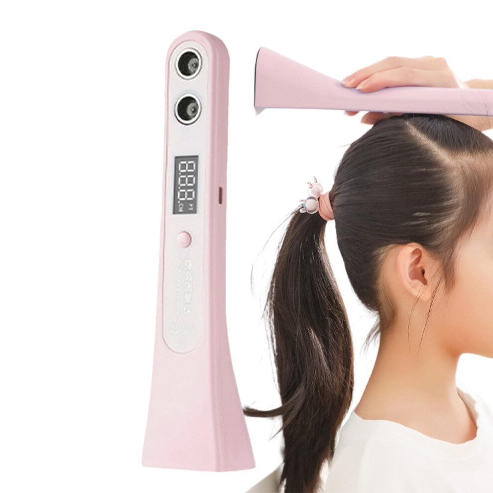 Pink Ultrasound Height Measurement Device Â Portable Digital Measuring Tool Rechargeable, Led Display, Accurate, Wireless,