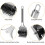 Pasta Roller Attachment Dough Maker Spare Part Stainless Steel 5